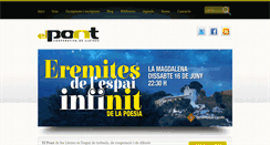 Desktop Screenshot of elpontdeleslletres.cat